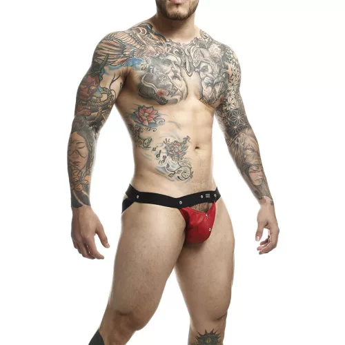 MOB - sportos jockstrap, érzéki kivitelben, piros