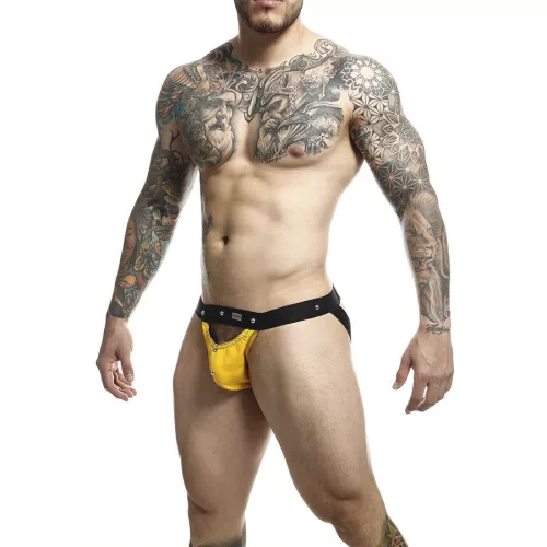 MOB - sárga sport jockstrap, egy méretben, stílusosan