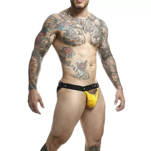 MOB - sárga sport jockstrap, egy méretben, stílusosan