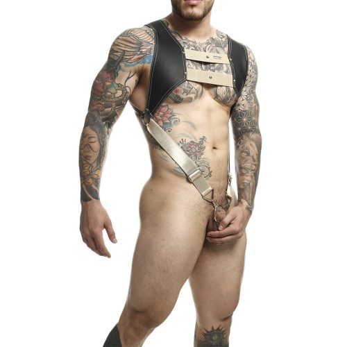 MOB - arany péniszgyűrűs szexhám, egy méretben