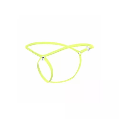 MOB - Zöld csepp alakú, prémium tanga L/XL méretben