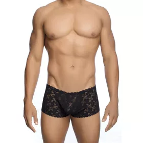 MOB – fekete csipkés boxer L/XL méretben