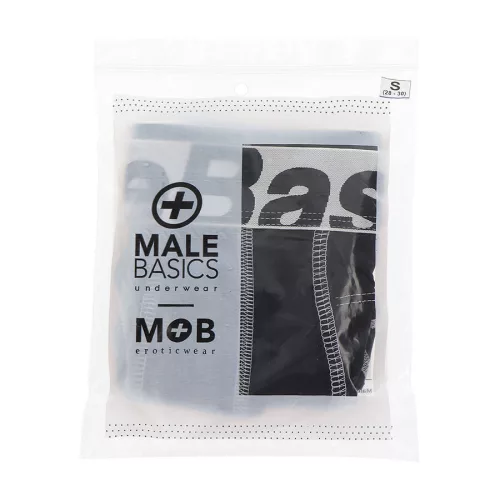 MOB - fekete csipkés tangapants L/XL méretben