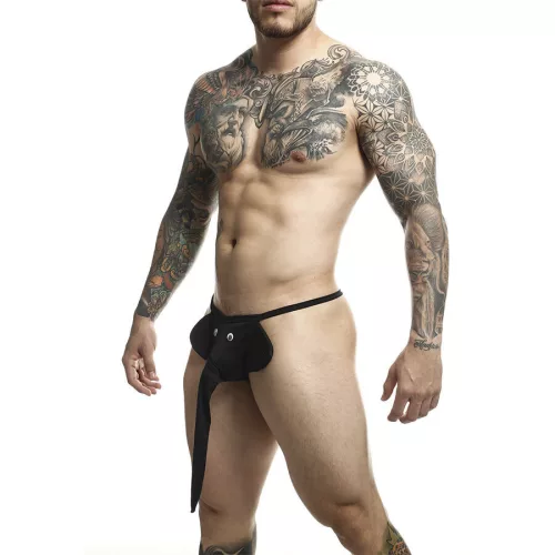 MOB – fekete elefánt tanga, univerzális méret