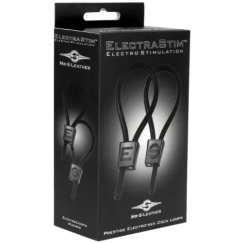 Electrastim Prestige – állítható péniszgyűrűk fekete színben