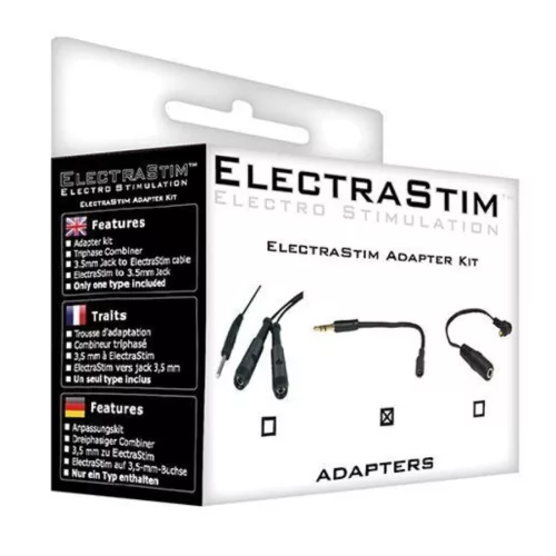 ElectraStim – 3,5 mm-es kábeladapter szexuális élményekhez