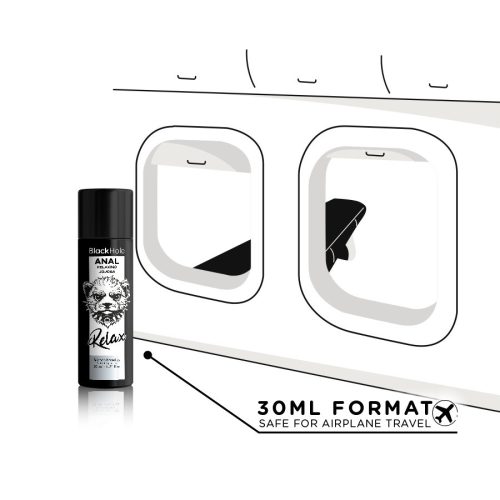 BLACK HOLE – anális relaxáló szilikon alapú síkosító 30 ml
