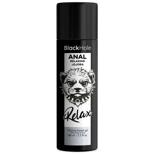 BLACK HOLE - relaxáló szilikon alapú anális síkosító 100 ml