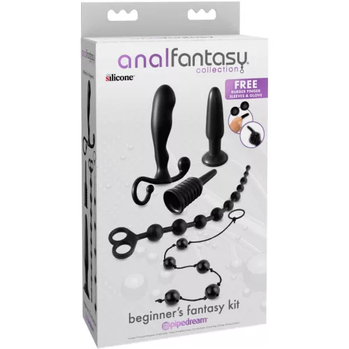 Anal Fantasy Elite – kezdő anális játék készlet fekete