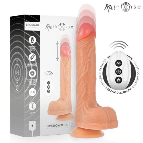 MR INTENSE - távirányítós realisztikus pénisz 22 cm