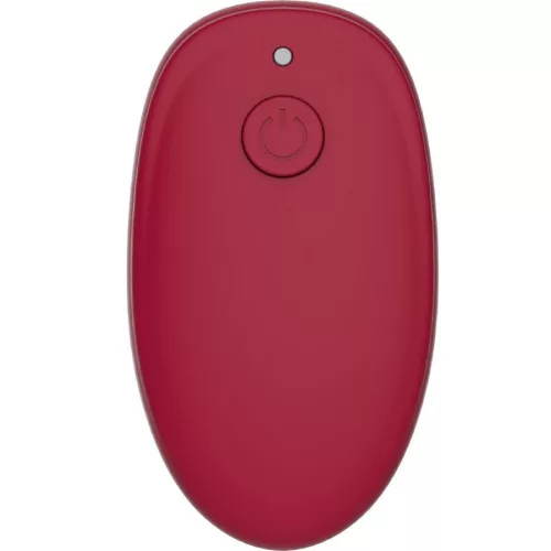 Snail Vibe Páros stimulátor Távirányítós, 3 motoros, 5 sebesség, Vízálló Burgundi