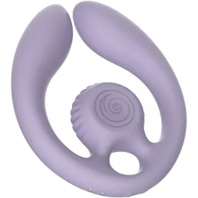   Snail Vibe Vibrátor Páros stimuláló, Távirányítós, 5 sebesség, Vízálló, Lila