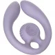 Snail Vibe Vibrátor Páros stimuláló, Távirányítós, 5 sebesség, Vízálló, Lila
