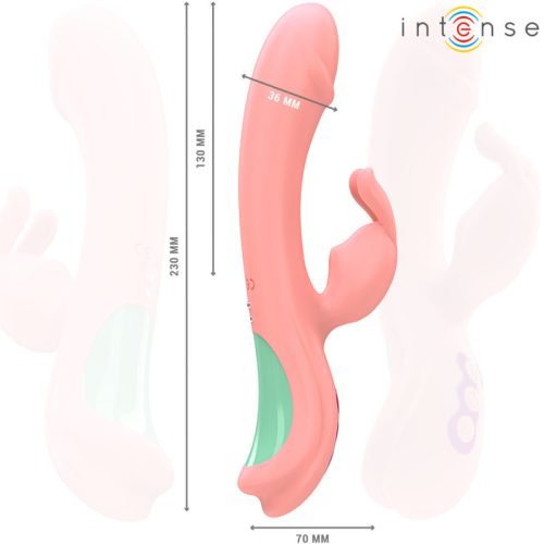 INTENSE Rachel – pink vibrátor 5 rezgésmintával