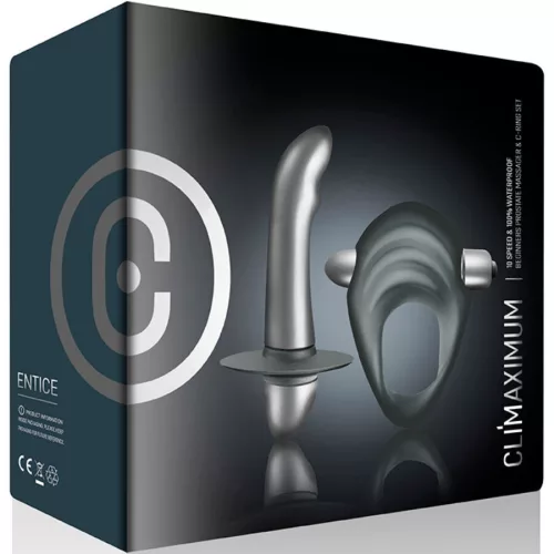 CLIMAXIMUM - kezdő prosztata vibrátor péniszgyűrűvel