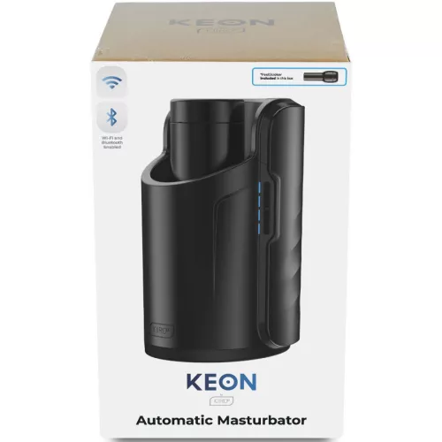 Kiiroo Automata Maszturbátor WiFi vezérlés, Szinkronizált Élmény Fekete 23 cm