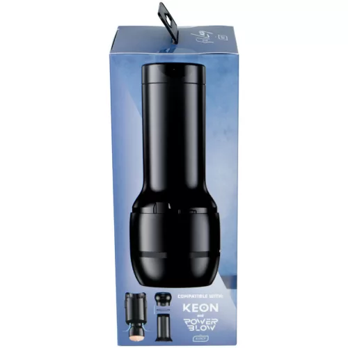 Kiiroo Maszturbátor Spirál bordázott 22 cm piros haj