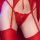 Chilirose CR 4877 – érzéki piros tanga S/M méret