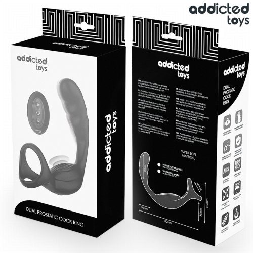 ADDICTED TOYS – távirányítóval működő prosztata gyűrű