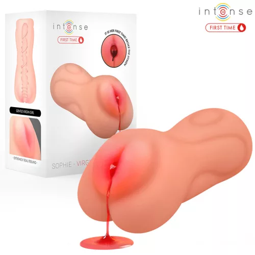 INTENSE FIRST TIME - Sophie Virgin maszturbátor érzéki élményhez
