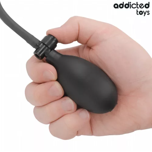 Addicted Toys felfújható dildó állítható méret P-pont stimuláló szilikon