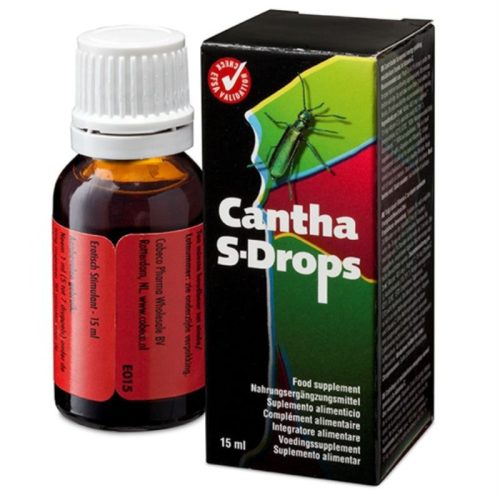 COBECO Cantha S-Drops – prémium vágyfokozó cseppek 15 ml