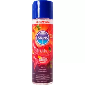   SKINS - gyümölcsös vízbázisú síkosító, mangó & maracuja 130 ml