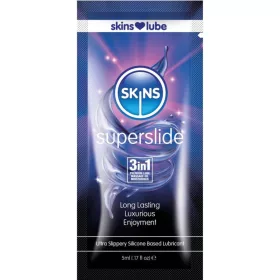 SKINS - prémium szilikon alapú síkosító, 5 ml egyadagos