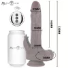 MR INTENSE – valósághű pénisz vibrátor távirányítóval 23 cm