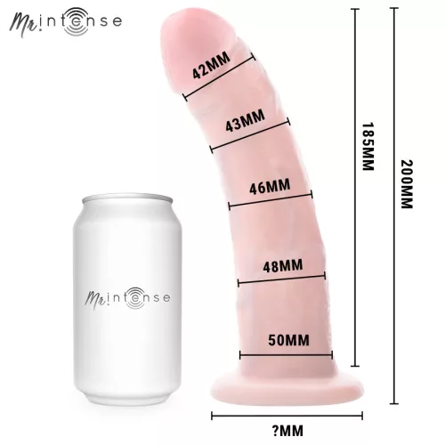 MR INTENSE – közepes méretű, 20 cm-es dildo