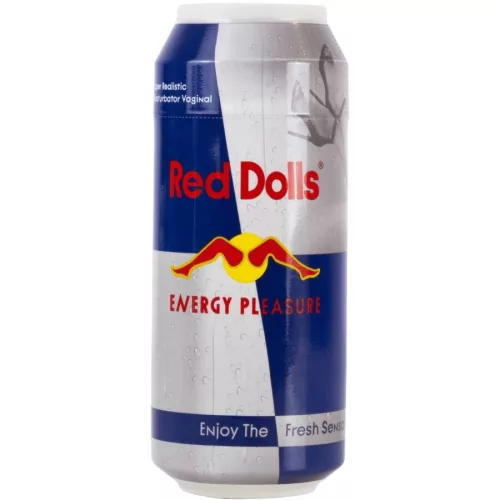ALIVE Red Doll – energikus férfi maszturbátor kanna