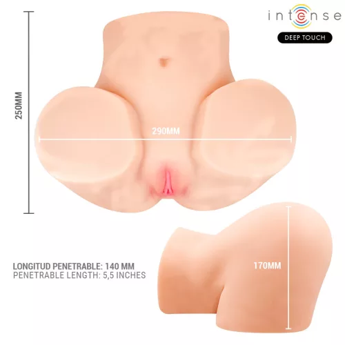 INTENSE DEEP TOUCH – GINGER anál- és vaginális maszturbátor távirányítóval