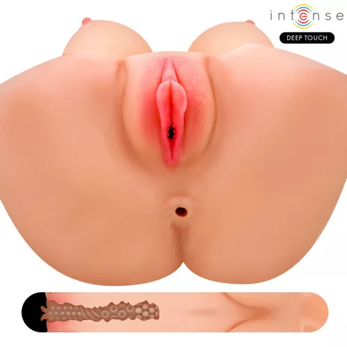 INTENSE DEEP TOUCH – távirányítós vibráló anál és vaginális maszturbátor