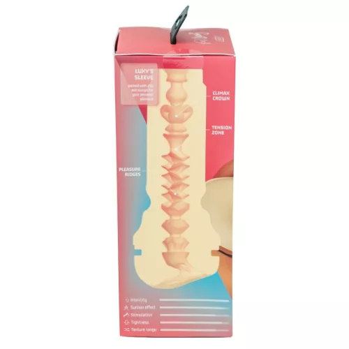 Kiiroo maszturbátor szívókamrás, élethű kialakítás 22 cm fekete