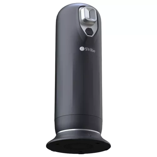 Svibe Maszturbátor Rezgő, Lökő, Melegíthető 13,5 cm fekete