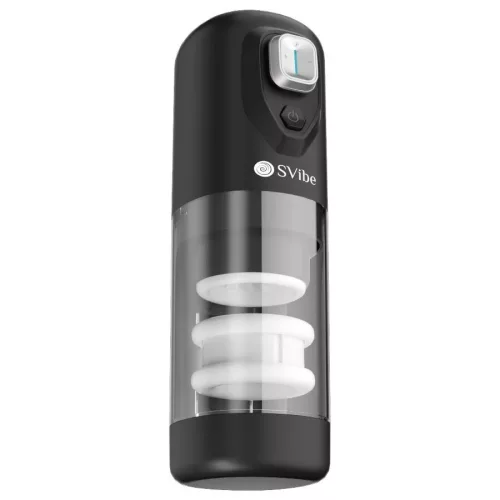 Svibe Maszturbátor Lökő és forgó funkció 128 mm USB töltés