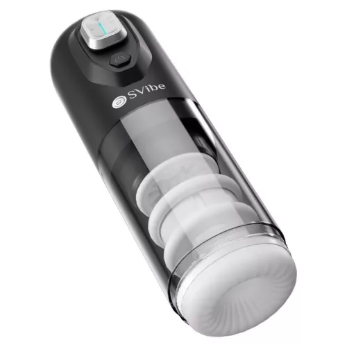 Svibe Maszturbátor Lökő és forgó funkció 128 mm USB töltés