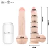 Mr Intense Dildó Részletes anatómia 23 cm Fekete