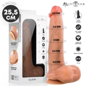   Mr Intense Dildó Realisztikus, Szívókorongos 25,5 cm Fekete