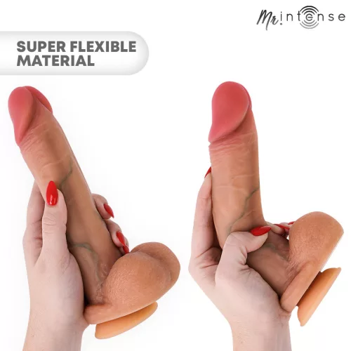 Mr Intense Dildó Realisztikus, szívókorongos 23 cm fekete