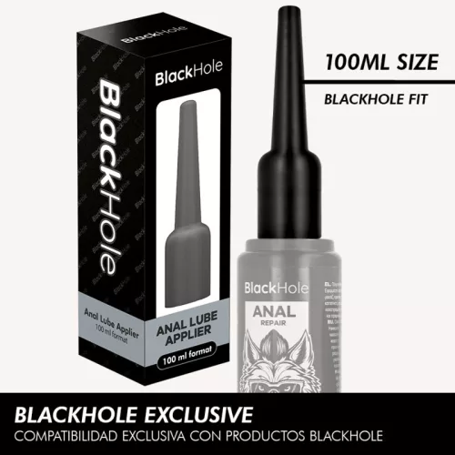 Black Hole Anál síkosító applikátor pontosság 100 ml nagy méret