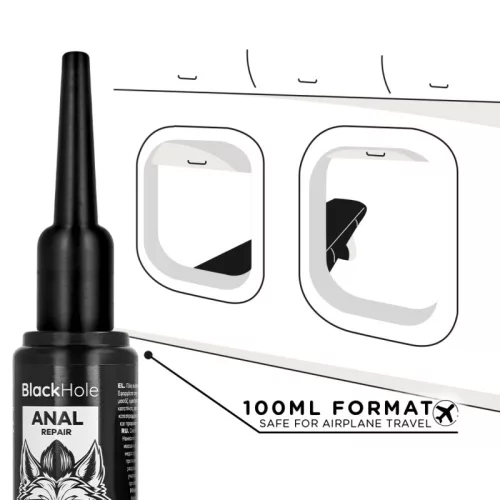 Black Hole Anál síkosító applikátor pontosság 100 ml nagy méret