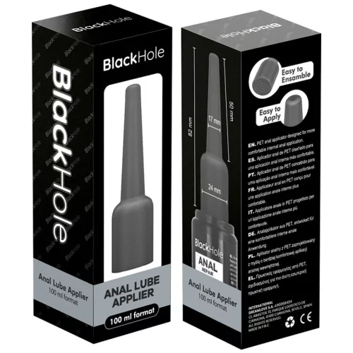 Black Hole Anál síkosító applikátor pontosság 100 ml nagy méret