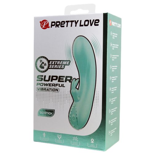 Pretty Love DJ Stick G-pont vibrátor türkiz
