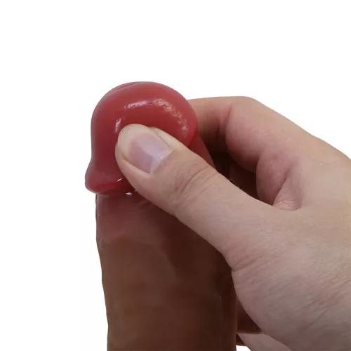 Pretty Love Curtis realisztikus dildo tapadókoronggal 17,3 cm 4,2 cm átmérő