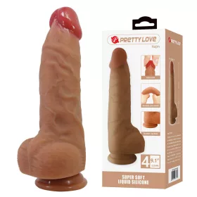   Pretty Love Najm realisztikus dildo tapadókoronggal 23,2 cm 5,5 cm átmérő