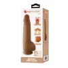 Pretty Love Najm realisztikus dildo tapadókoronggal 23,2 cm 5,5 cm átmérő
