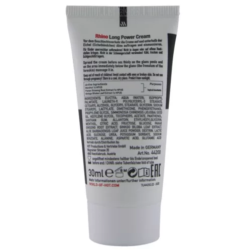 Hot Késleltető Krém Ginkgo Tartalommal 30 ml