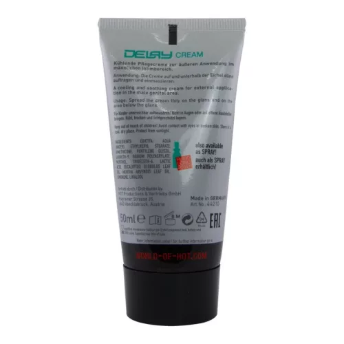 Hot Késleltető krém hűsítő hatás 50 ml