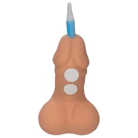   Diverty Sex dekoratív szülinapi gyertya számokkal hús színű